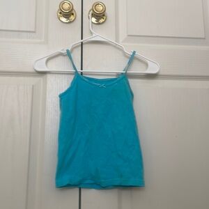 girls blue tank top